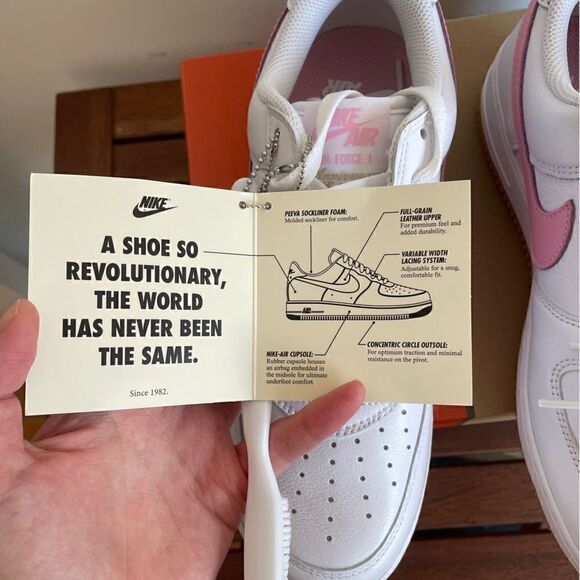 Nike Air Force 1 Low Retro Color of the Month Pink Gum Women 10.5(DM0576-101) - Picture 12 of 17